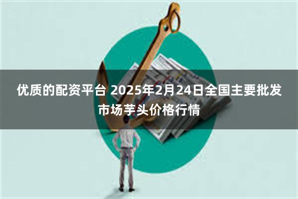 优质的配资平台 2025年2月24日全国主要批发市场芋头价格行情